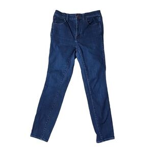 Madewell 10" High Rise Skinny Skinny Jeans Womens 27x27 Dark Blue Denim Pants